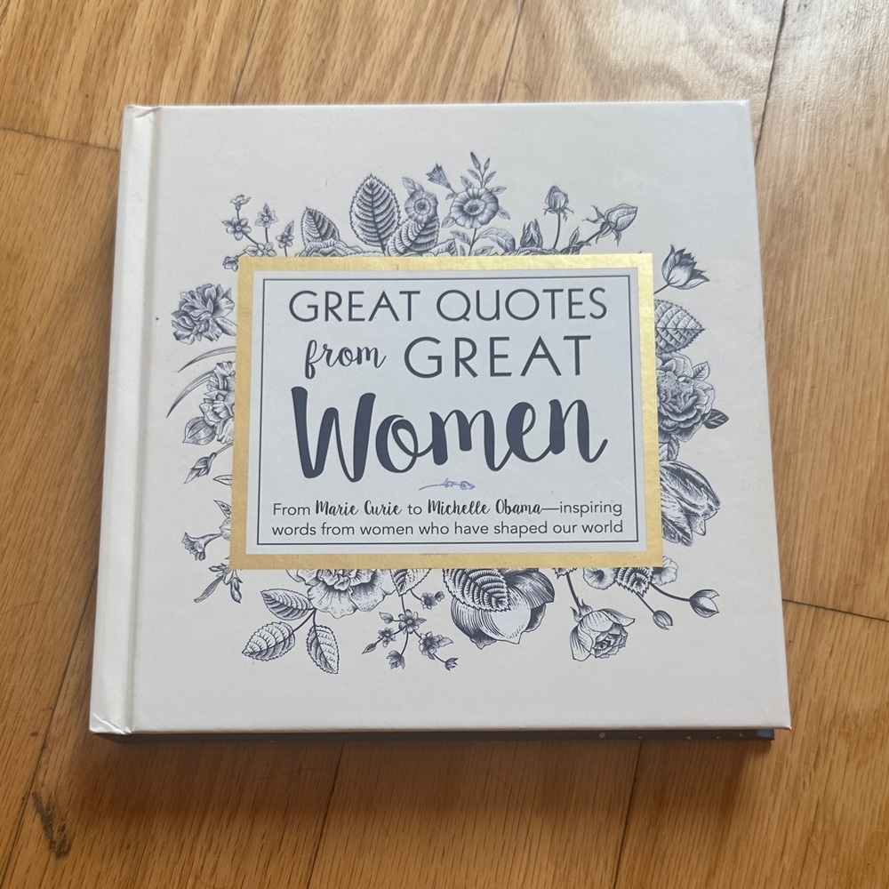 Great Quotes from Great Women Book